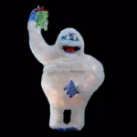 Rudolph 42 in. Rudolph Bumble with Mistletoe Outdoor Lighted Christmas Decor thumbnail 1