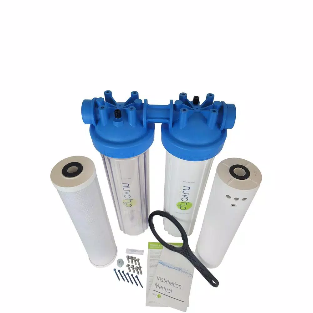 NuvoH2O Manor + Taste Salt-Free Water Softener and Filtration System