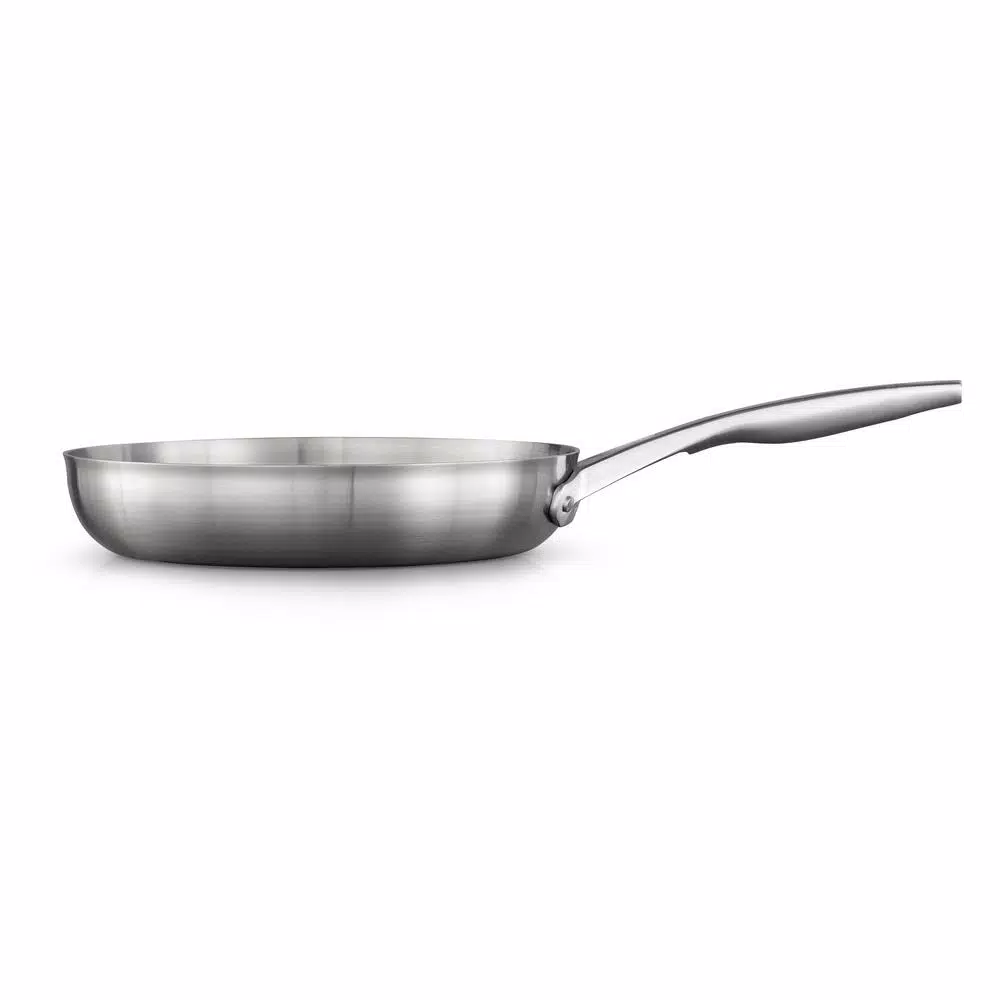 Calphalon Premier 10 in. Stainless Steel Frying Pan with 3-Layer Construction