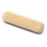 WEN 3/8 in. Wooden Doweling Kit with Titanium-Nitride Coated Brad-Point Drill Bit and 12 Fluted Birch Dowels thumbnail 3