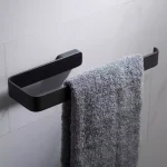 KRAUS Stelios Matte Black Solid Brass Hand Towel Ring thumbnail 2