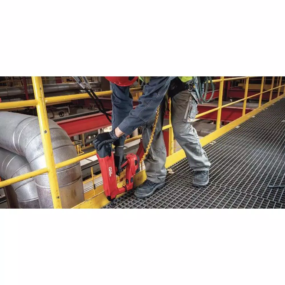 Hilti 22V Lithium-Ion Cordless Bluetooth Nailer with Fastener Guide