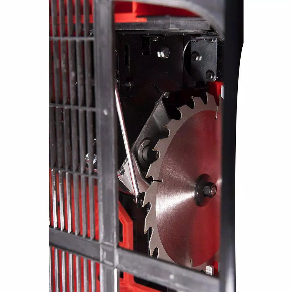 General International 10 in. Table Saw with Heavy Duty Steel Stand, 13 Amp High-Torque Motor