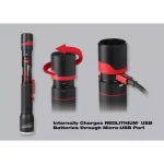 Milwaukee REDLITHIUM USB Rechargeable LED Flashlight and Low-Profile Headlamp 2-Pack thumbnail 2