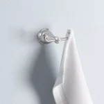 Arista Summit Collection Double Robe Hook in Satin Nickel thumbnail 2