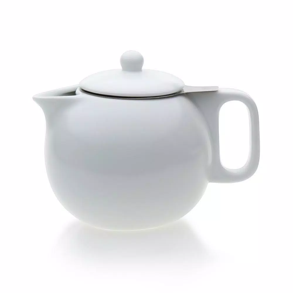 VIVA Scandinavia Jaimi 3-Piece Porcelain Teapot and Laura Cup Set, 4.5-Cup