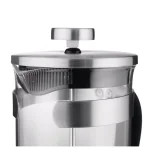 BergHOFF Essentials 4-Cup Stainless Steel and Glass French Press Coffee and Tea Maker thumbnail 3