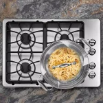 Oster Carabello 6.9 Qt. Round Stainless Steel Nonstick Dutch Oven with Lid and Steamer Insert, Copper thumbnail 3