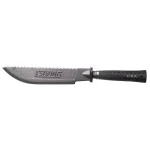 Estwing 12 in. Spear Point Serrated Fixed Blade Machete with Shock Reduction Grip thumbnail 1