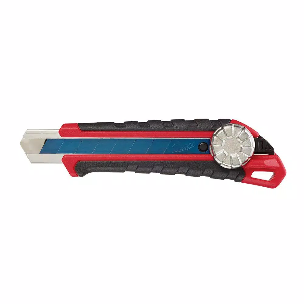 Milwaukee 18 mm Snap-Off Utility Knife with Metal Lock and Micro Carbide Blade