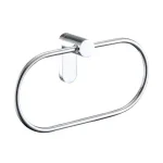 MODONA OVAL 4-Piece Bathroom Accessories Set, Polished Chrome thumbnail 4