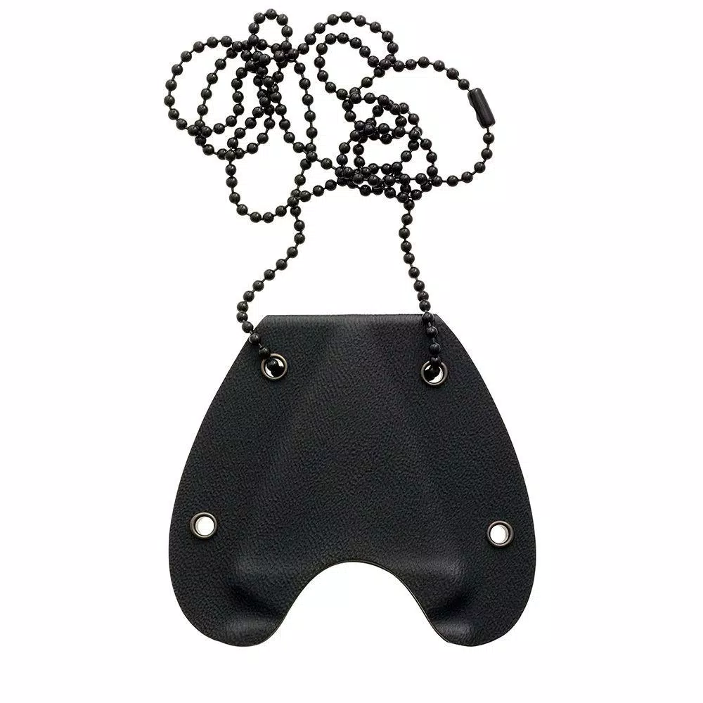 Camillus Heater Boot Neck Knife, 440 Stainless Steel Double Edge Dagger with Bottle Opener