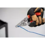 Southwire 6-12 AWG Ergo Wire Stripper, Stainless Steel with Comfort Grip thumbnail 2