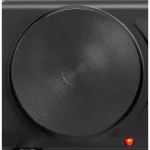 Continental Electric Portable 2-Burner Black Hot Plate with Cast Iron Plates and Adjustable Temperature Controls thumbnail 4
