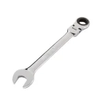 TEKTON 24 mm Flex-Head Ratcheting Combination Wrench, 6-Point Chrome-Plated Steel thumbnail 1