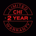 CHI Professional Clothing Iron with Titanium-Infused Ceramic Soleplate, 1700W, Black thumbnail 7
