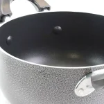Better Chef 5 Qt. Round Aluminum Nonstick Dutch Oven with Glass Lid, Gray thumbnail 4