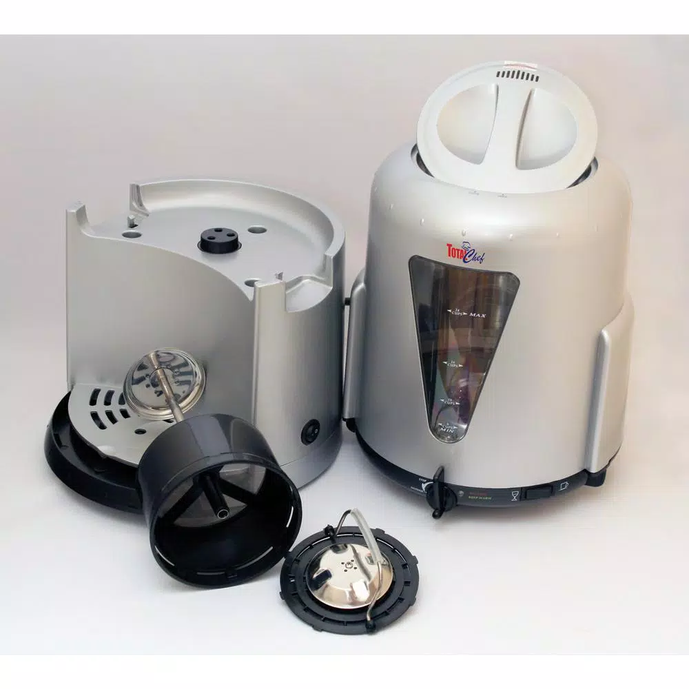 Total Chef 24-Cup Electric Coffee and Wine Urn - Silver Stainless Steel Server