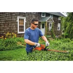 BLACK+DECKER SAWBLADE 22 in. Corded Electric Hedge Trimmer, 4 Amp thumbnail 2