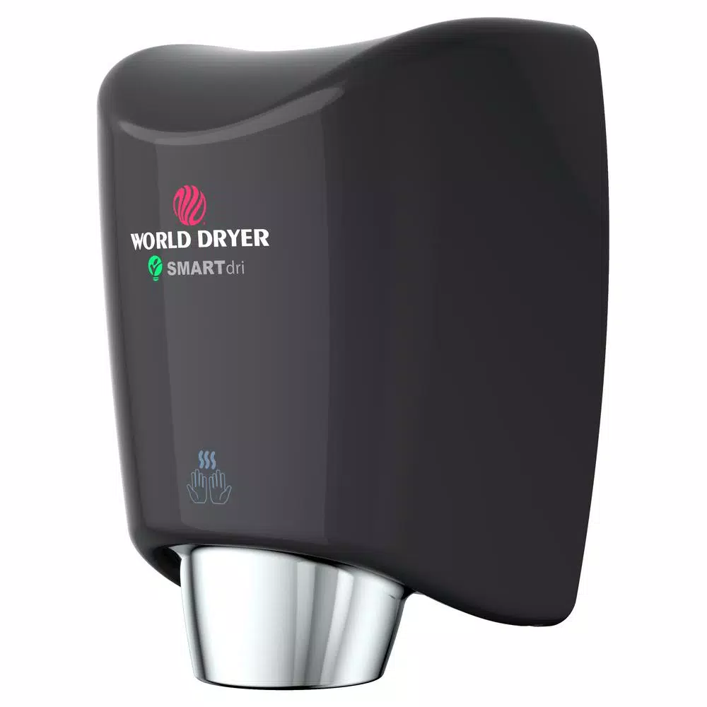World Dryer Corporation World Dryer SMARTdri High-Speed Electric Hand Dryer - Black
