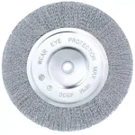 Avanti PRO 8 in. Coarse Steel Wire Wheel for Bench Grinders thumbnail 1