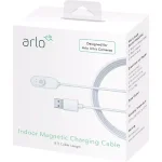 Arlo Ultra and Pro 3 Indoor Magnetic Charging Cable, 8 ft. - White thumbnail 2