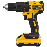 DEWALT 20V MAX XR Brushless 1/2 in. Compact Hammer Drill Kit with 3.0Ah Battery, Charger, and Adapter thumbnail 4