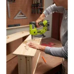 RYOBI 10 in. Sliding Compound Miter Saw and 18V ONE+ AirStrike Pin Nailer Kit thumbnail 9