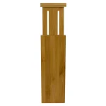Unbranded Natural Bamboo Drawer Organizer Divider - 12.5 in. x 4 in. Tension Spring Partition thumbnail 2
