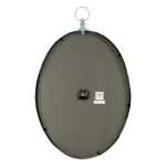 Aspire Home Accents Sonia Blue Oval Wall Clock - Distressed Teal French Provincial Decor thumbnail 4