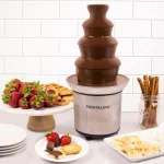 Nostalgia 4-Tier Chocolate Fondue Fountain with Stainless Steel Base, 2 lb. Capacity thumbnail 7