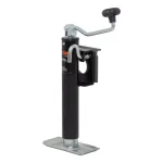 CURT Swivel Bracket-Mount Trailer Jack with Top Handle, 2,000 lbs. Capacity, 10 in. Travel thumbnail 5
