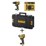 DEWALT 20V MAX ATOMIC Brushless Drill/Driver and Impact Driver Kit with 4.0Ah Battery and ToughSystem Case thumbnail 1