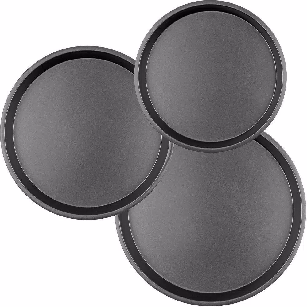 Southern Homewares 3-Piece Non-Stick Round Baking Pan Set, 8 in., 9 in., and 10 in.
