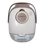 SPT 8-Cup Beige Smart Rice Cooker with Steam Basket and Built-In Timer thumbnail 4