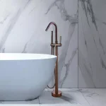 Vanity Art 40 in. Freestanding Single-Handle Claw Foot Tub Faucet with Hand Shower, Oil Rubbed Bronze thumbnail 1