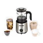 KALORIK Bartista 8-in-1 Electric French Press Coffee Maker, 24 oz. Stainless Steel thumbnail 2