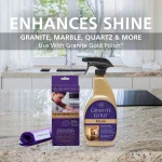 Granite Gold Polish Buffing Cloths, 12 x 12 in., Purple (3-Pack) thumbnail 3