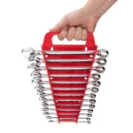TEKTON 13-Tool Store-and-Go Wrench Rack Keeper, Red thumbnail 7