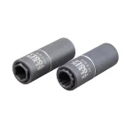 Klein Tools 1/2 in. Drive 2-in-1 Deep Impact Socket, 6-Point, 3/4 in. and 9/16 in. thumbnail 7