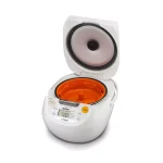 Tiger JBV-S10U 5.5-Cup Micom Rice Cooker with Tacook Cooking Plate, White thumbnail 3