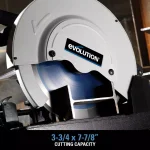 Evolution Power Tools Evolution EVOSAW380 14 in. Steel Cutting Chop Saw with 66 Tooth Carbide Tipped Blade thumbnail 11
