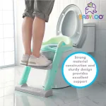 Babyloo Sterdy Potty Training Booster Seat with Adjustable Height and Removable Cushion - Mint Green thumbnail 2
