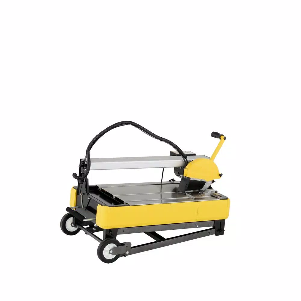 QEP 24 in. Bridge Wet Tile Saw with 1 HP Brushless Motor and 8 in. Diamond Blade