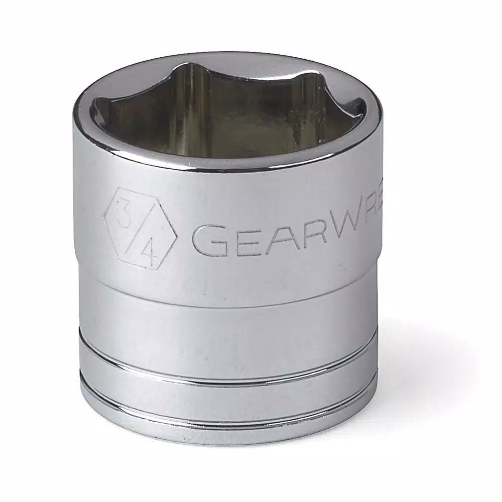 GEARWRENCH 57-Piece 3/8 in. Drive 6-Point SAE/Metric Ratchet and Socket Set