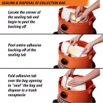 RIDGID Premium Size A Wet/Dry Dust and Debris Bags for 12-16 Gal. Shop Vacuums, 2-Pack thumbnail 5