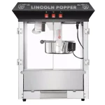 Great Northern Lincoln 8 oz. Antique Black Popcorn Machine with Cart thumbnail 7