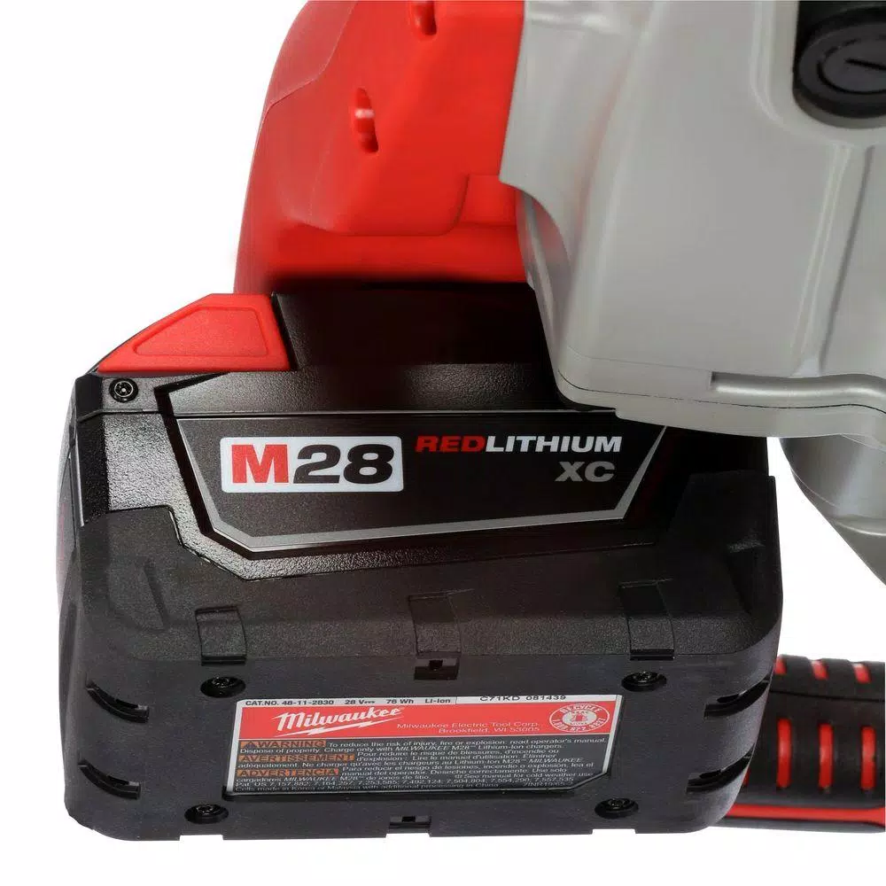 Milwaukee M28 28V Lithium-Ion Cordless Band Saw Kit with 3.0Ah Battery, Charger, and Hard Case