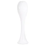 Uniquewise 39 in. White Modern Fiberglass Tall Floor Vase - Unique Oval Design thumbnail 2