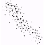 WallPops Little Spiders Halloween Wall Art Kit - 52pc Peel and Stick Spider Wall Decals, 24 in. x 17.5 in. thumbnail 2